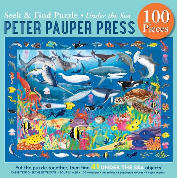 Produktbild: Under the Sea Seek & Find 100-Piece Jigsaw Puzzle