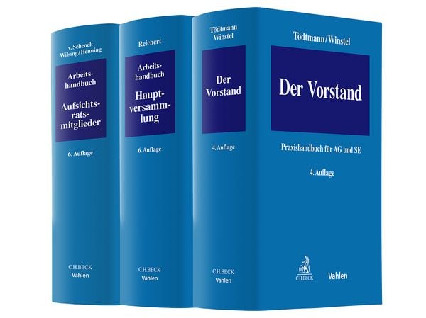 Produktbild: Bundle T&ouml;dtmann/Winstel, Der Vorstand - Praxishandbuch f&uuml;r AG und SE + Reichert,