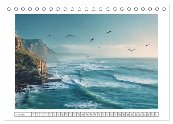 Produktbild: Nat&uuml;rliche Harmonie (Tischkalender 2026 DIN A5 quer), CALVENDO Monatskalender