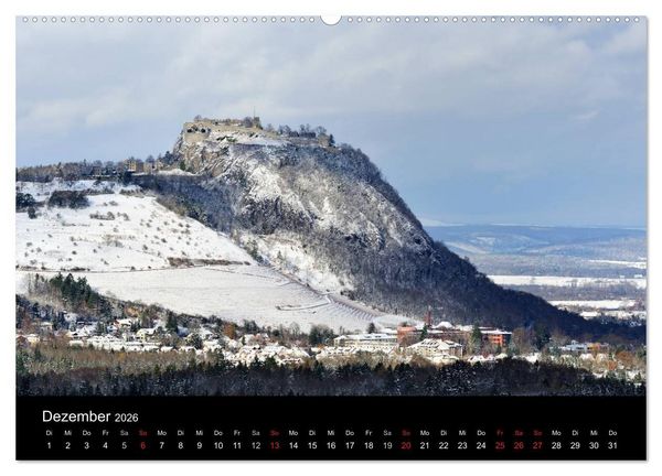 Produktbild: Vulkanlandschaft Hegau 2026 (hochwertiger Premium Wandkalender 2026 DIN A2 quer), Kunstdruck in Hochglanz