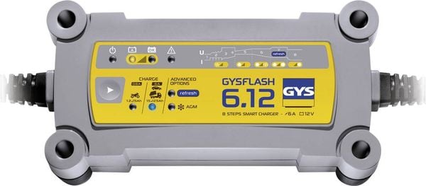 GYS GYSFLASH 6.12 029378 Automatikladegerät 12V 6A