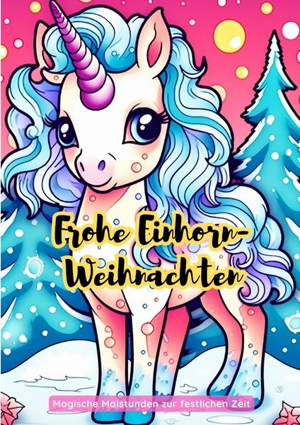 Produktbild: Frohe Einhorn-Weihnachten