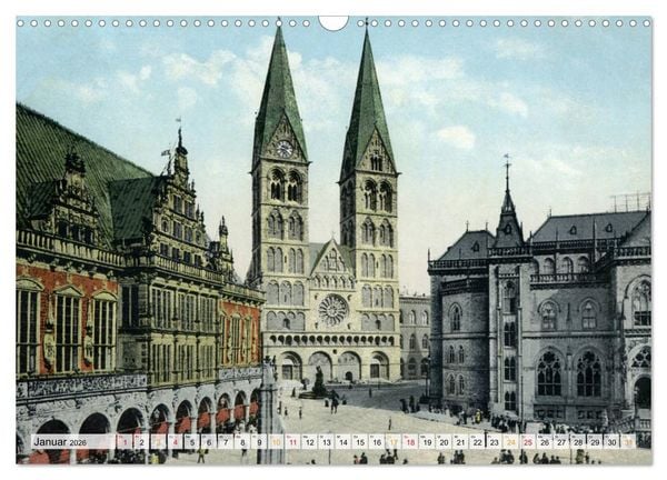 Produktbild: Deutschland in der Kaiserzeit (Wandkalender 2026 DIN A3 quer), CALVENDO Monatskalender