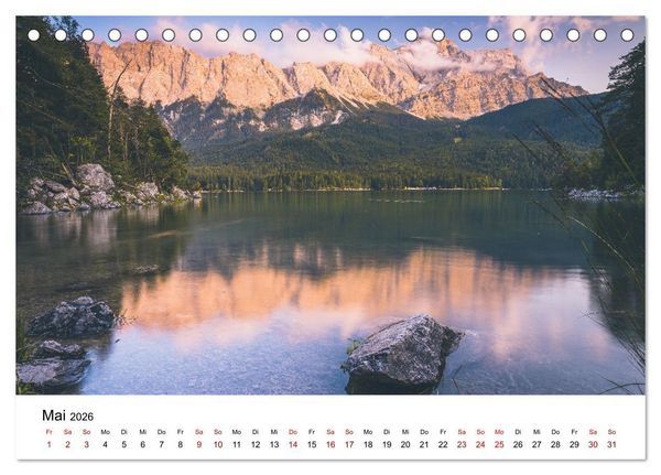 Produktbild: Magische Landschaften - Faszination Natur (Tischkalender 2026 DIN A5 quer), CALVENDO Monatskalender