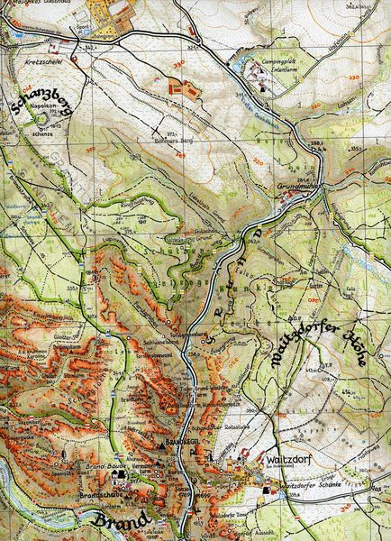 Produktbild: Brand &ndash; Hohnstein 1:10000