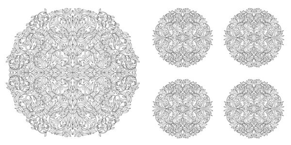 Produktbild: Floral Mandalas Colouring book