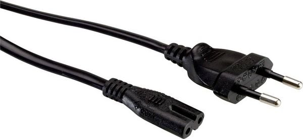 Produktbild: Value 19.99.2094 Strom Netzkabel Schwarz