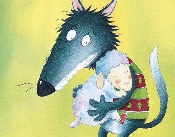 Produktbild: Kleines Schaf und gro&szlig;er Wolf
