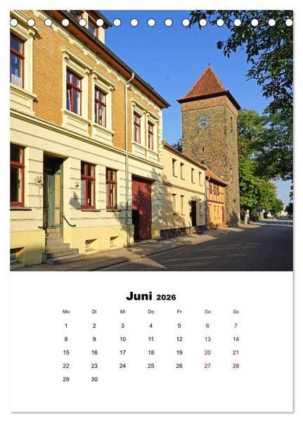 Produktbild: Haldensleben in Sachsen-Anhalt (Tischkalender 2026 DIN A5 hoch), CALVENDO Monatskalender