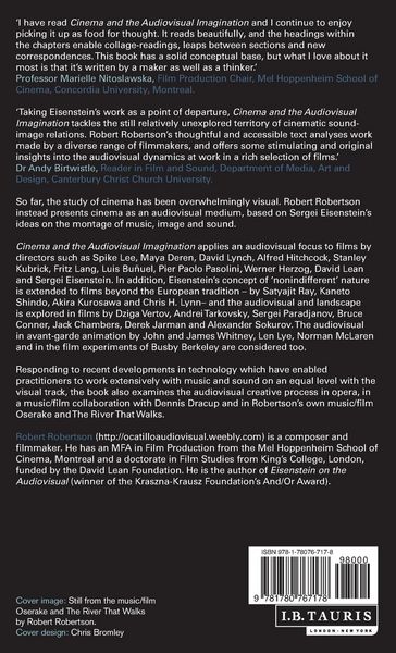 Produktbild: Cinema and the Audiovisual Imagination