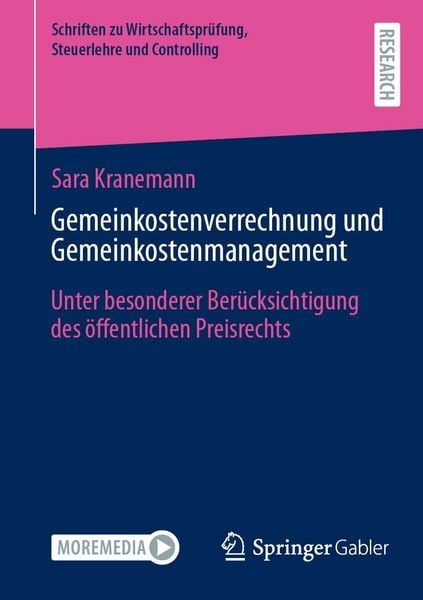 Produktbild: Gemeinkostenverrechnung und Gemeinkostenmanagement