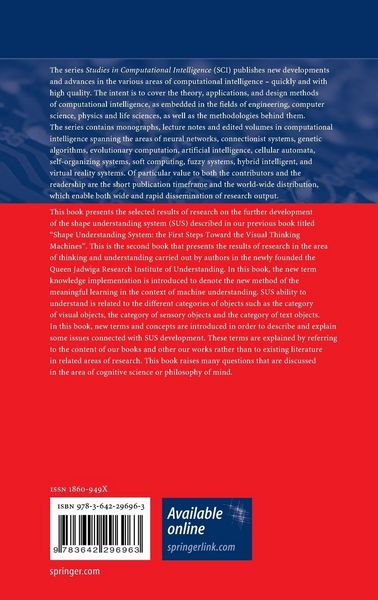 Produktbild: Shape Understanding System &ndash; Knowledge Implementation and Learning