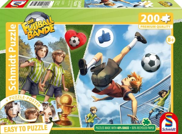Produktbild: Die Fussballbande, Leons Fallr&uuml;ckzieher, 200 Teile