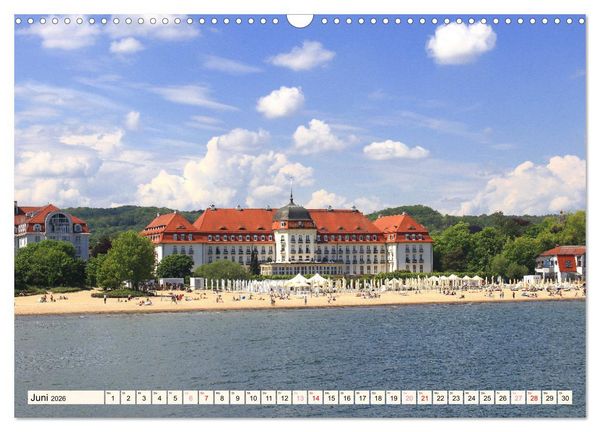 Produktbild: Zoppot und Danzig (Wandkalender 2026 DIN A3 quer), CALVENDO Monatskalender
