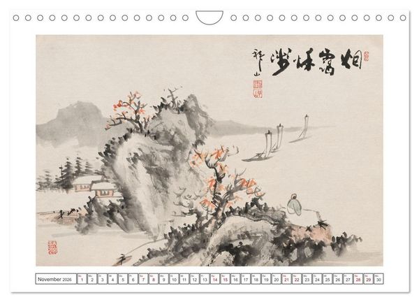 Produktbild: Yoshitsugu Haizan (Wandkalender 2026 DIN A4 quer), CALVENDO Monatskalender