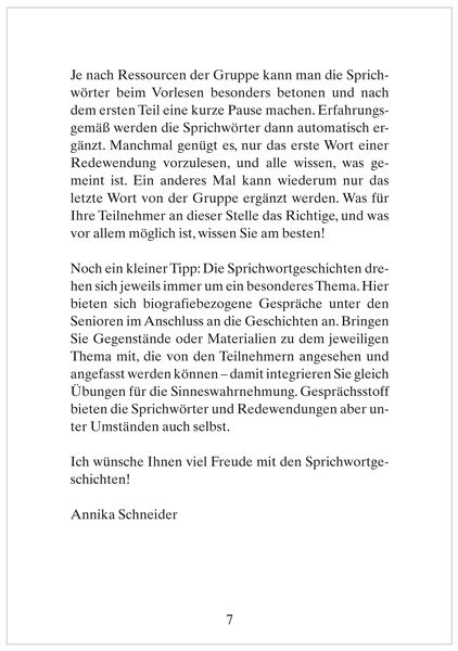 Produktbild: Geschichten voller Sprichw&ouml;rter