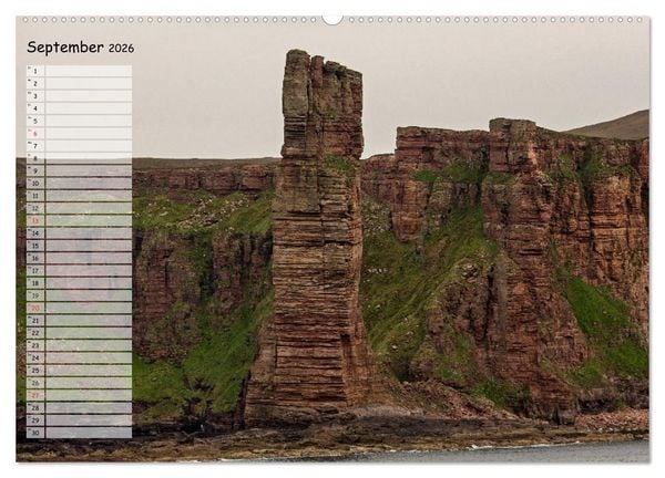 Produktbild: The Mainland Orkney - Schottlands Inseln (hochwertiger Premium Wandkalender 2026 DIN A2 quer), Kunstdruck in Hochglanz