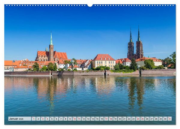 Produktbild: NIEDERSCHLESIEN Sommerliche Impressionen (hochwertiger Premium Wandkalender 2026 DIN A2 quer), Kunstdruck in Hochglanz
