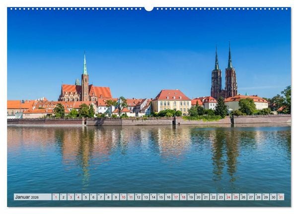 Produktbild: NIEDERSCHLESIEN Sommerliche Impressionen (Wandkalender 2026 DIN A2 quer), CALVENDO Monatskalender