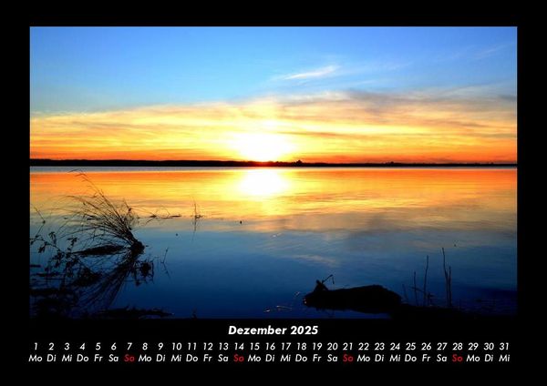 Produktbild: Sonnenuntergang 2025 Fotokalender DIN A3