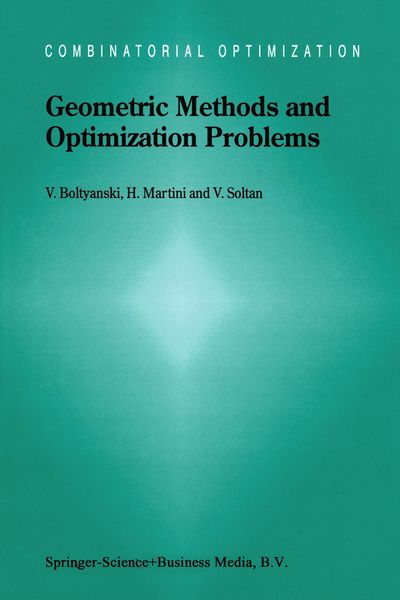 Produktbild: Geometric Methods and Optimization Problems