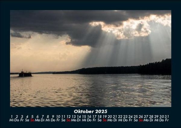 Produktbild: Die Seen der Erde 2025 Fotokalender DIN A5
