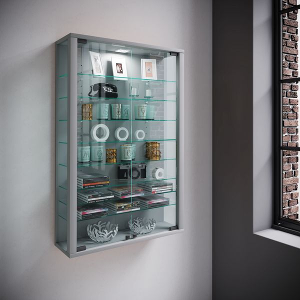 Produktbild: Wandvitrine H&auml;ngevitrine Glasvitrine Vitrosa Mini