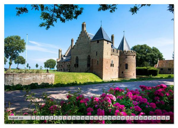 Produktbild: Ungew&ouml;hnliches Nordholland (Wandkalender 2026 DIN A4 quer), CALVENDO Monatskalender