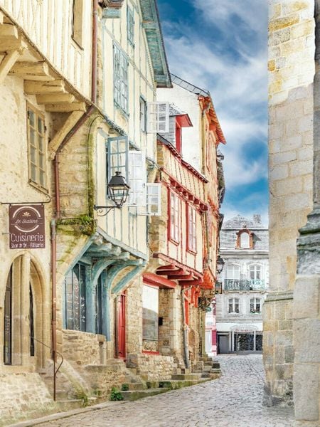 Produktbild: CALVENDO Puzzle Vieille ville de Vannes | 1000 Teile Lege-Gr&ouml;&szlig;e 64x48cm Foto-Puzzle f&uuml;r gl&uuml;ckliche Stunden