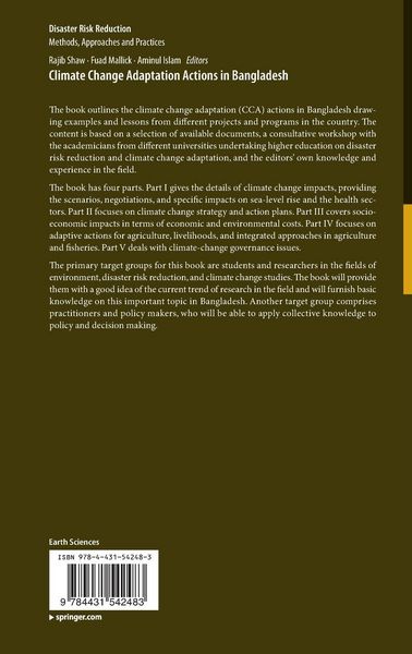 Produktbild: Climate Change Adaptation Actions in Bangladesh