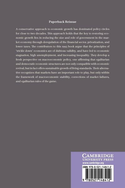 Produktbild: Macroeconomic Policy After the Conservative Era
