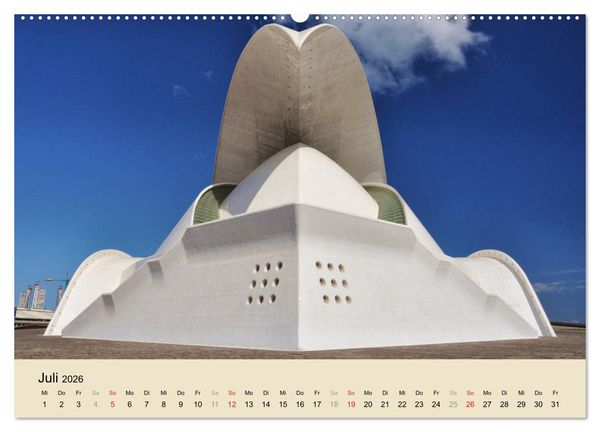 Produktbild: Teneriffa 2026 (Wandkalender 2026 DIN A2 quer), CALVENDO Monatskalender
