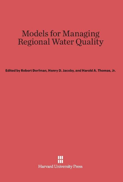 Produktbild: Models for Managing Regional Water Quality