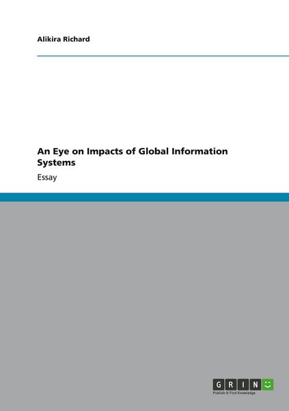 Produktbild: An Eye on Impacts of Global Information Systems