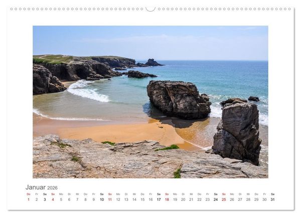 Produktbild: Bretagne - unterwegs mit Julia Hahn (hochwertiger Premium Wandkalender 2026 DIN A2 quer), Kunstdruck in Hochglanz