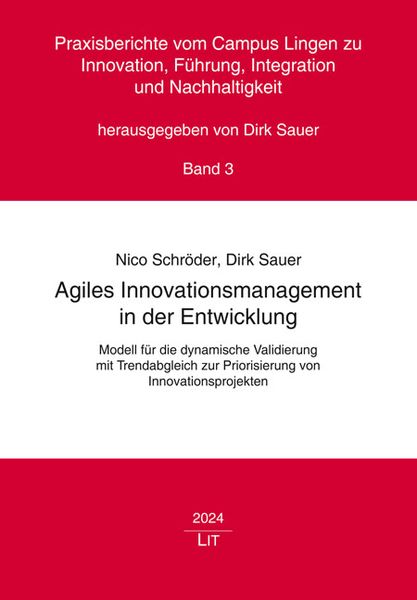 Produktbild: Agiles Innovationsmanagement in der Entwicklung