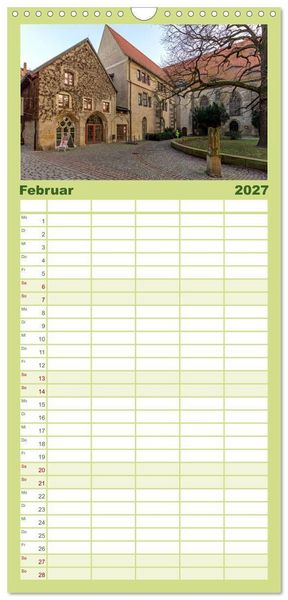 Produktbild: Familienplaner 2027 - Unterwegs in Pirna mit 5 Spalten (Wandkalender, 21 x 45 cm) CALVENDO