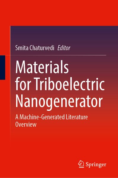 Produktbild: Materials for Triboelectric Nanogenerator