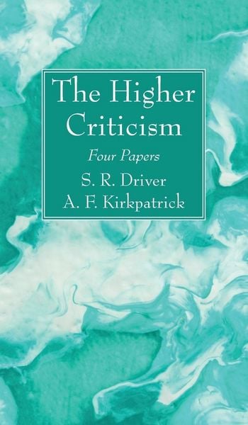 Produktbild: The Higher Criticism
