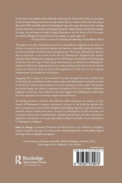 Produktbild: Shakespeare and the Power of the Face