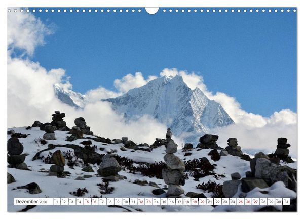 Produktbild: Im Reich des Sagarmatha (Wandkalender 2026 DIN A3 quer), CALVENDO Monatskalender