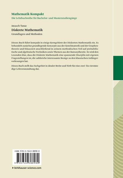 Produktbild: Diskrete Mathematik