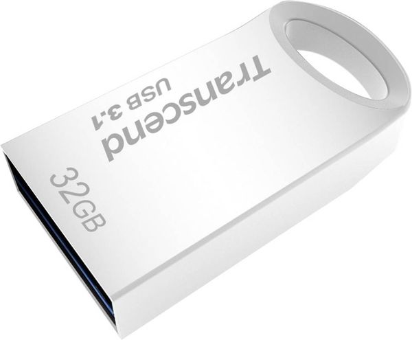 Transcend JetFlash® 710S USB-Stick 32GB Silber TS32GJF710S USB 3.2 Gen 1 (USB 3.0)