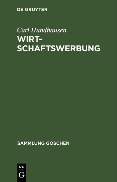 Produktbild: Wirtschaftswerbung