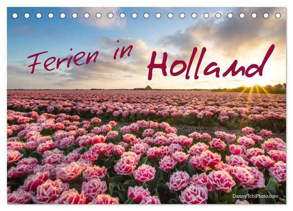 Produktbild: Ferien in Holland (Tischkalender 2026 DIN A5 quer), CALVENDO Monatskalender