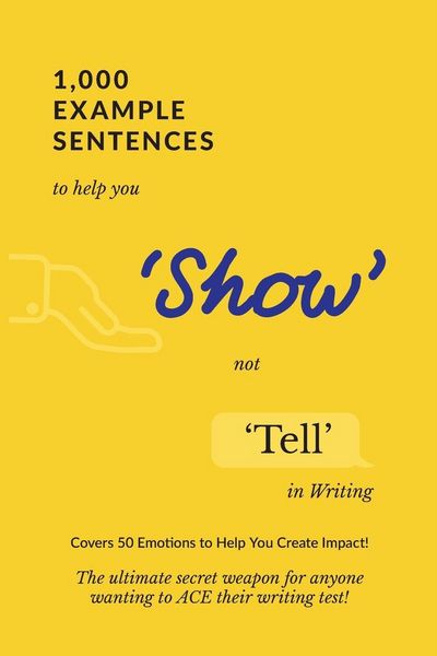 Produktbild: 1,000 Example Sentences to Help You 'Show' Not 'Tell' in Writing