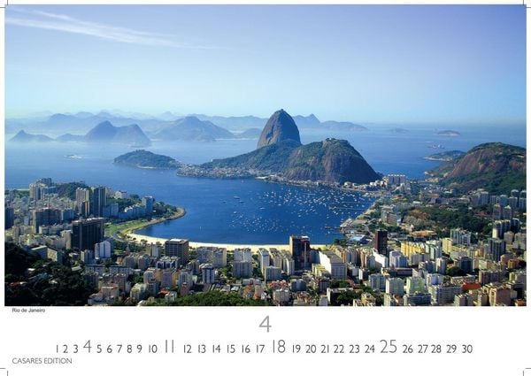 Produktbild: Brasilien Kalender 2027 &ndash; Wandkalender | Fotokalender S&uuml;damerika 35x50cm &ndash; Farbenfrohe Natur, lebendige Kultur & traumhafte Landschaften als Deko & Geschenkidee
