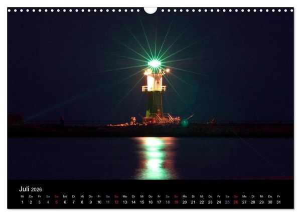 Produktbild: Warnem&uuml;nde - Maritime Landschaften (Wandkalender 2026 DIN A3 quer), CALVENDO Monatskalender