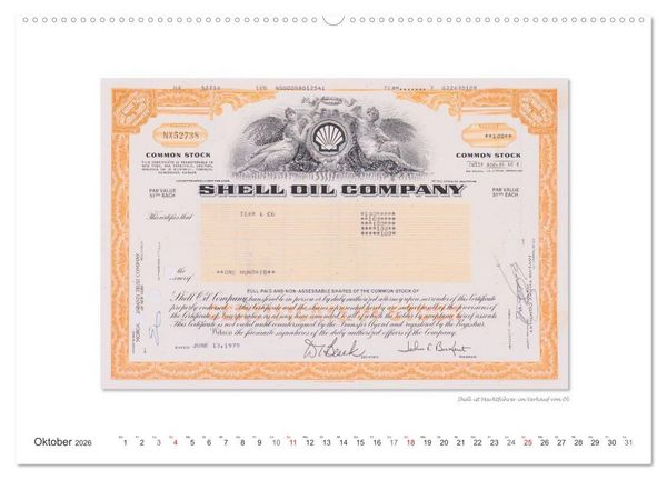 Produktbild: Aktien & Wertpapiere / CH-Version (hochwertiger Premium Wandkalender 2026 DIN A2 quer), Kunstdruck in Hochglanz