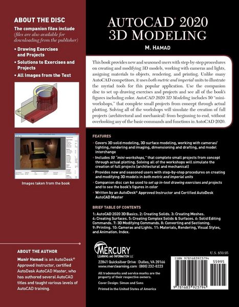 Produktbild: AutoCAD 2020 3D Modeling